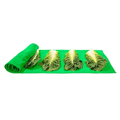 Eurow Microfiber Lettuce Wrap Towels - Ultra Absorbent Kitchen Cloths, 2-Pack