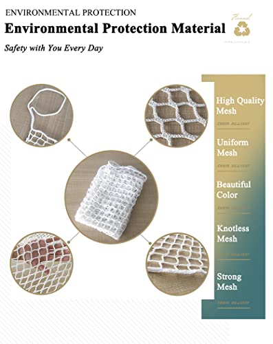 Bunk Bed Safety Netting for Kids & Pets - 0.5m x 1m, White