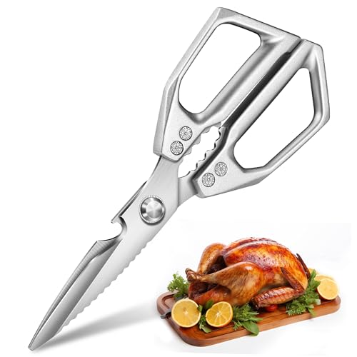 K-Y Heavy Duty Kitchen Shears - All Purpose Stainless Steel Food Scissors