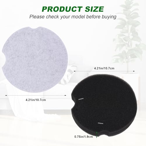 Sgizoku 8 Pack Replacement Vacuum Filters for Bissell PowerForce & Cleanview Upright Vacuums