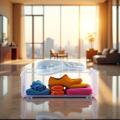 Transparent Portable Travel Shaver and Manual Razor Protector Case