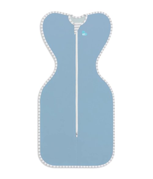 Love to Dream Swaddle UP - Baby Sleep Sack for Newborns 8-13 lbs | Self-Soothing Design in Dusty Blue