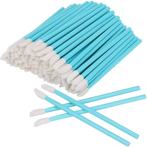 Vivipop Disposable Lip Applicators - 200 Pcs Lipstick Wands & Brushes