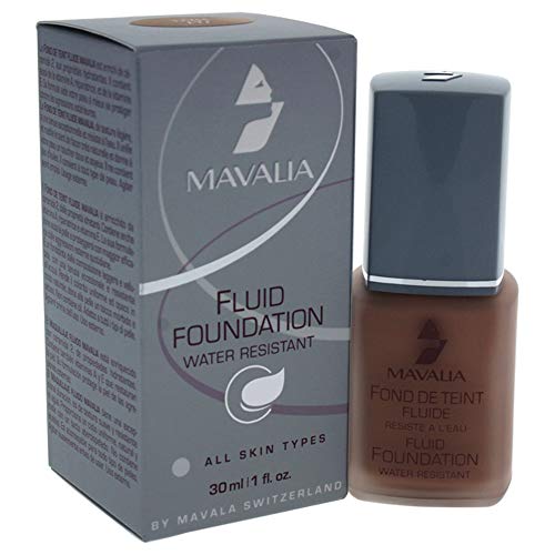 Mavala Fluid Foundation #04 Hale - 1 oz Lightweight Matte Face Makeup