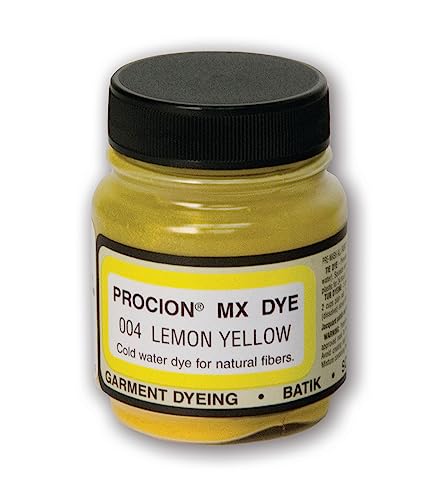 Jacquard Procion MX Tie Dye Powder - Lemon Yellow, 2/3 oz Jar