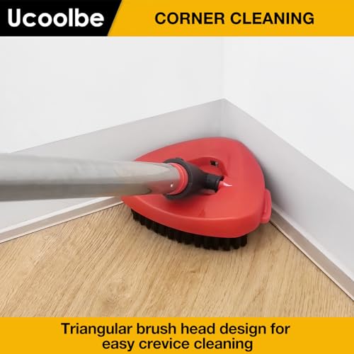 O-Cedar Compatible Spin Mop Scrub Brush Head - Durable Cleaning Tool