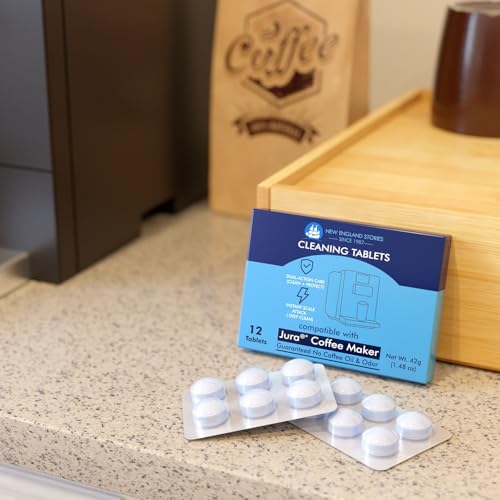 Jura Compatible Coffee Machine Cleaning Tablets - 12-Pack