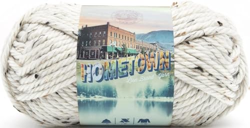 Lion Brand Hometown Super-Bulky Yarn - Aspen Tweed, 5 oz