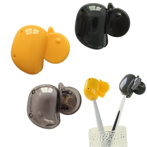 Travel Toothbrush Head Cover Set - 3 Pack Plastic Protectors