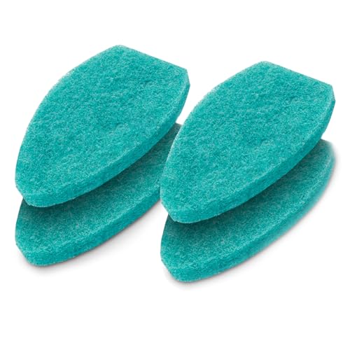 KeFanta Green Shower Bathtub Scrubber Refill Pads - 4 Pack