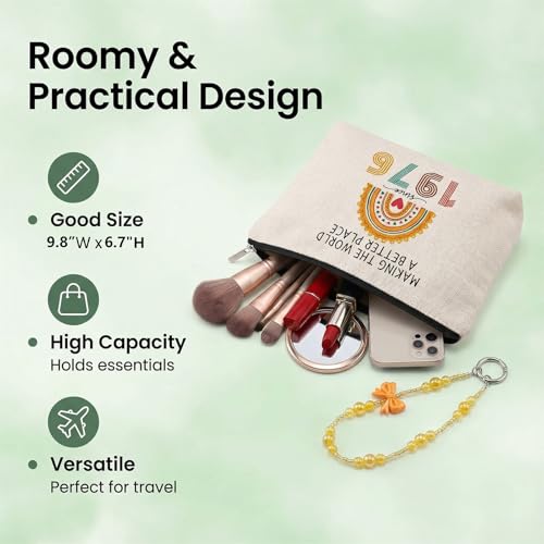 1976 Commemorative Canvas Makeup Bag & Phone Lanyard Set