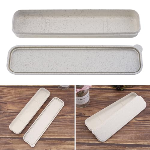 OriGlam Portable Flatware Storage Box Travel Utensil Case Lunch Bag