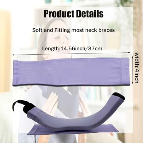 Neck Cervical Collar Cover - 2 Pack Soft & Breathable Sleeve for Comfort