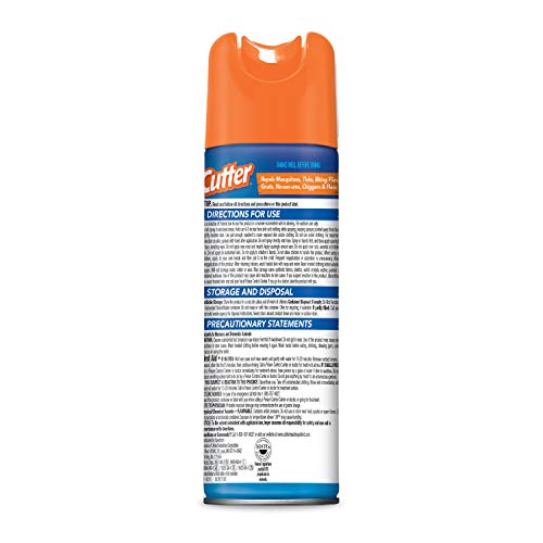 Cutter Unscented Mosquito & Insect Repellent Spray 6oz Pack of 12 - DEET 10%