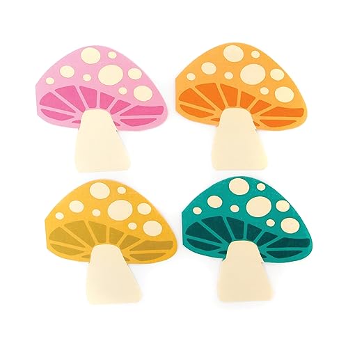 C.R. Gibson Kailo Chic Mushroom Lunch Napkins, 3-Ply, 20 Count