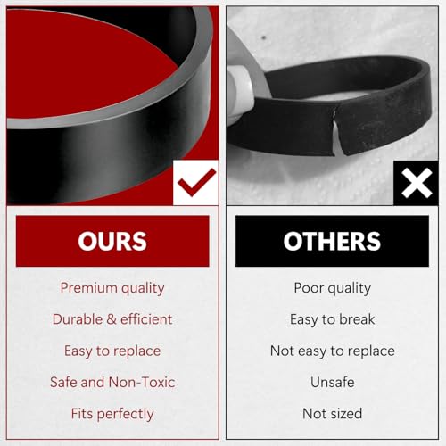 2-Pack Replacement Vacuum Belts for Dirt Devil 103 Hand Vacuum