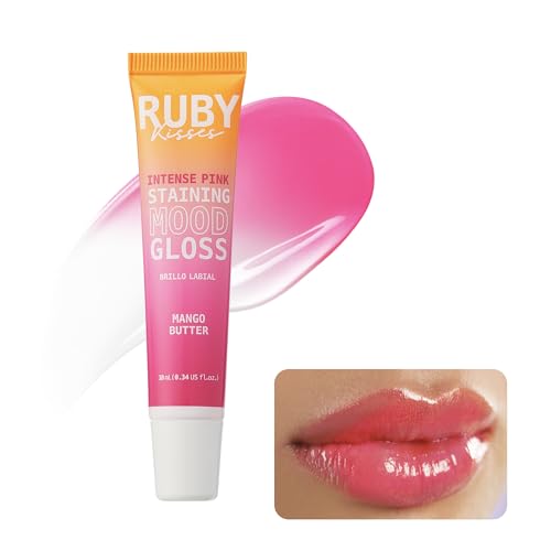 Ruby Kisses pH Color Changing Lip Gloss & Mango Butter Lip Balm