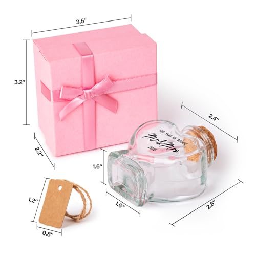 Mr & Mrs 2026 Sand Keepsake Jar - Romantic Honeymoon Gift