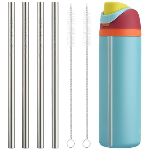Sipcupmate Stainless Steel Replacement Straws for Owala 24/32oz Freesip