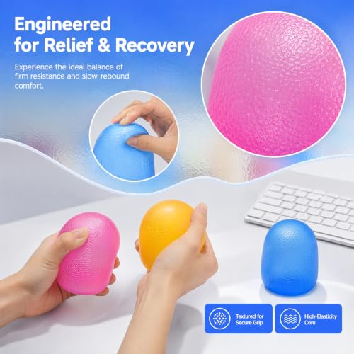Jumbo Purple Squishy Stress Ball Figurine – Soft Silicone Sensory Toy