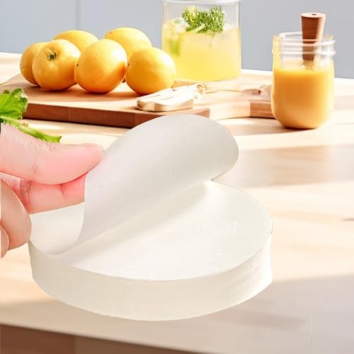 100 Pcs Unbleached Wax Paper Sheets for Baking & Cooking