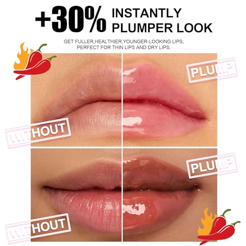 BEUKING Ginger Plumping Lip Gloss - Moisturizing Lip Stain 02