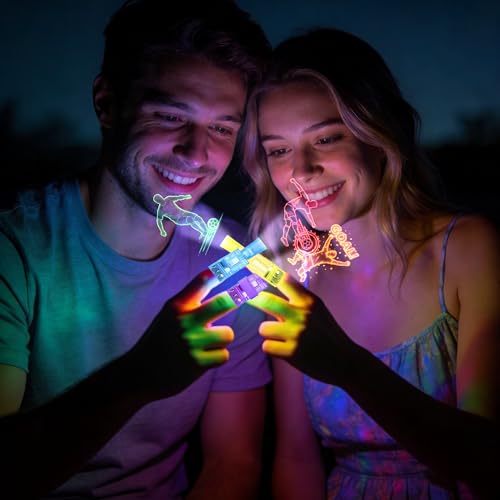 24PCS Soccer LED Finger Lights - Fun Party Favors for Kids