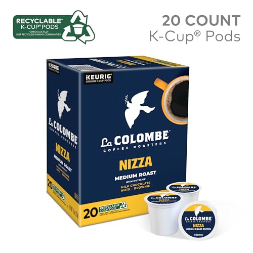 La Colombe Nizza Coffee Pods, Medium Roast, 80 Count (Pack of 4)