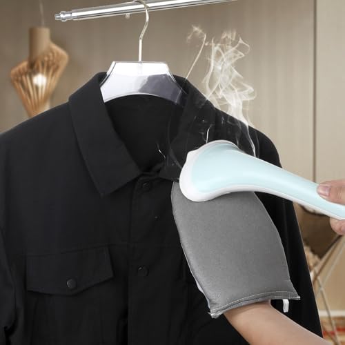 Heat-Resistant Garment Steamer Ironing Mitt - Portable Steam Protector Glove