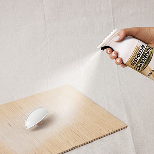 Rust-Oleum Universal All Surface Spray Paint, Gloss Pure White - 12 oz (Pack of 6)