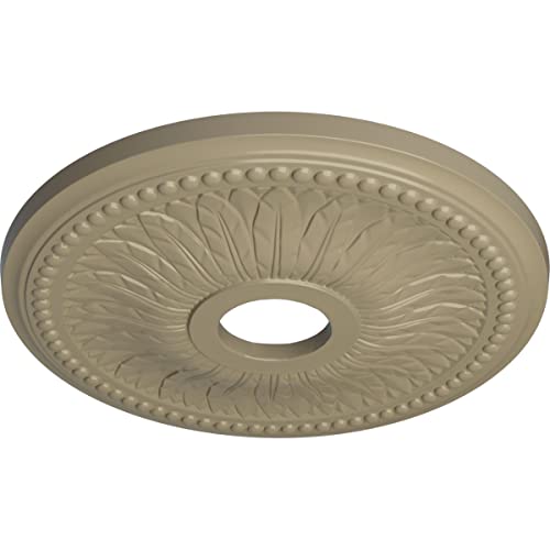 Ekena Millwork CM18BIGDFDecorative Ceiling Medallions Modeled After Original Historical Patterns & Designs, Gobi Desert