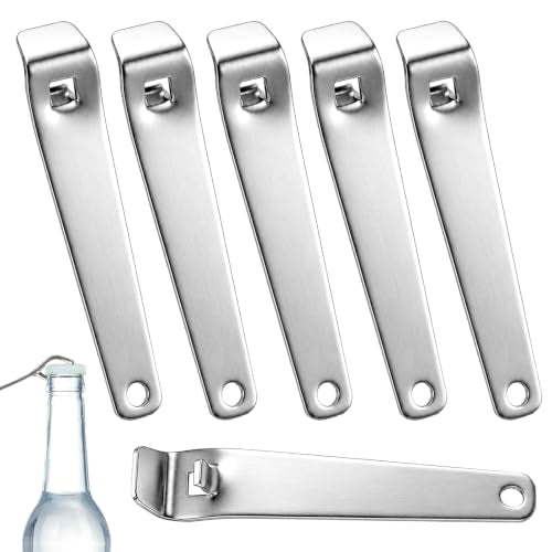 6 Pack Stainless Steel Vial Opener Set for 13mm & 20mm Caps