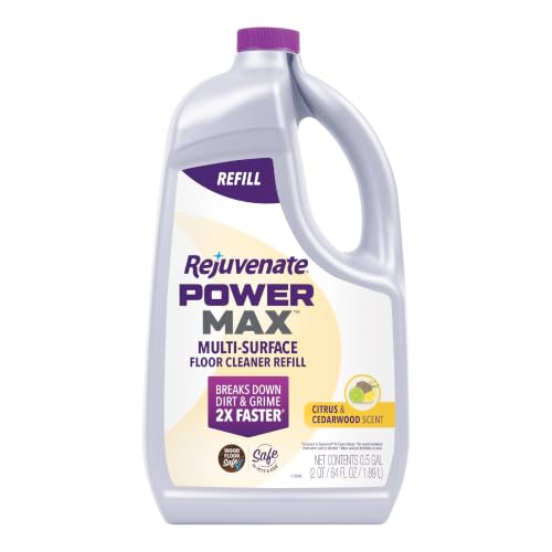 Rejuvenate PowerMax Multi-Surface Floor Cleaner Refill, 64 oz - Citrus & Cedarwood Scent