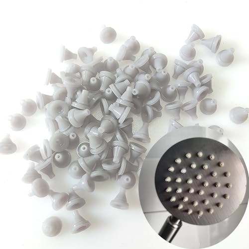 50 PCS Universal Shower Head Nozzles Replacement - Silicone Spray Parts