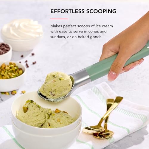 KitchenAid Ice Cream Scoop - Cardamom, Ergonomic Dishwasher Safe Design