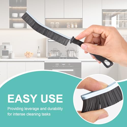 GRINCHAT 5 Pcs Hard Bristle Crevice Cleaning Brushes for Household, Kitchen & Bathroom