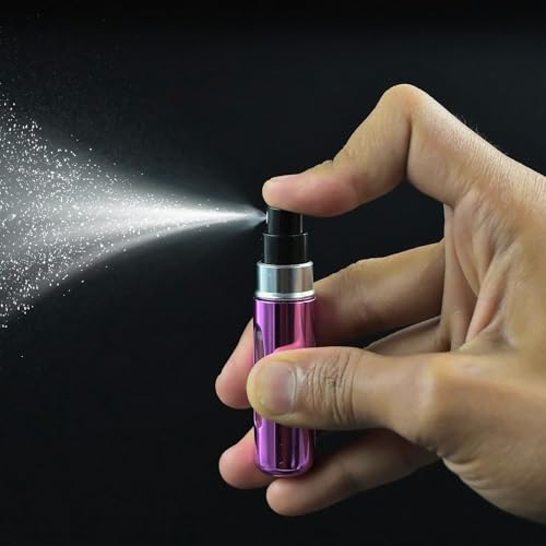 Prime Aura Refillable Perfume Atomizer - 5ml Travel Spray Bottle