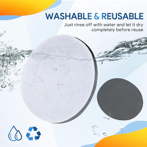 Replacement Vacuum Filters for Eureka 3670M Series Canister Vacuums, 6 Pack