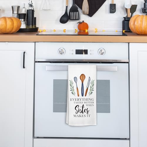 Sister Gifts Decorative Kitchen Towels - 16x24 Inch, Sister01