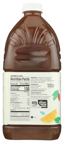 Organic Lemonade and Black Tea Blend 64 Fl Oz - 365 by Whole Foods Market
