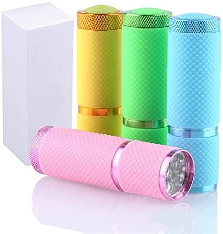 Meitawilltion Handheld UV LED Nail Dryer Flashlight - Pink