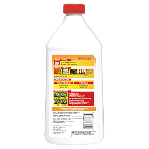 Spectracide Weed & Grass Killer Concentrate - 40 Oz for Driveways
