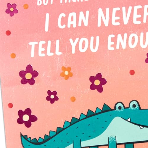 Hallmark Crocodile Birthday Card for Parents and Grandparents