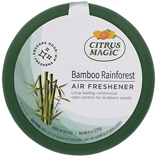 Citrus Magic Bamboo Rainforest Air Freshener - 8 oz (12 Pack)