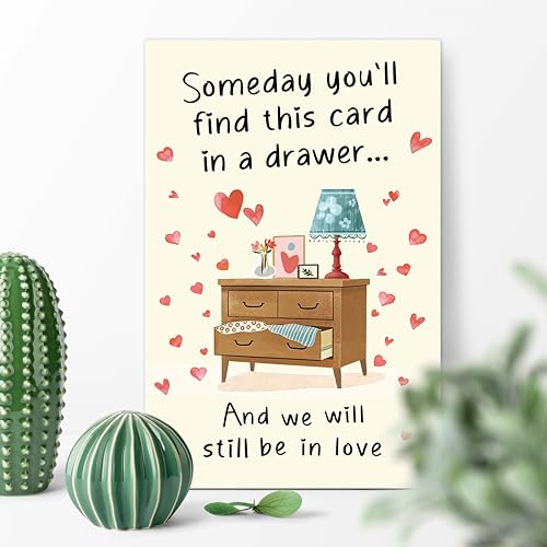 Heartfelt Father's Day Card for Husband or Boyfriend - 8.1x5.3in