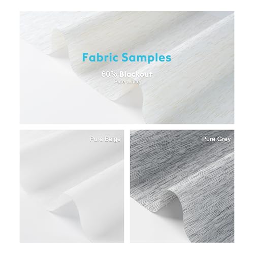 Motorized Light Filtering Shades with Smart Home Compatibility