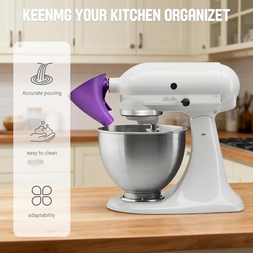 KitchenAid Flour Funnel Attachment for KSM150 Mixer - Mess-Free Pouring