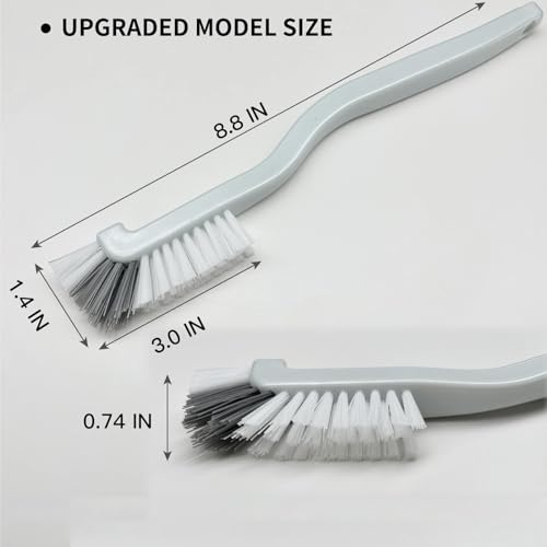 90° Angle Kitchen Scrub Brush with Stiff Bristles for Deep Cleaning