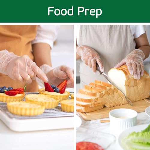TenderGentle Vinyl Disposable Gloves - Medium, 100 Count, Food Safe