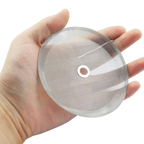 Reusable Stainless Steel French Press Filters - 4 Pack, 4 Inch